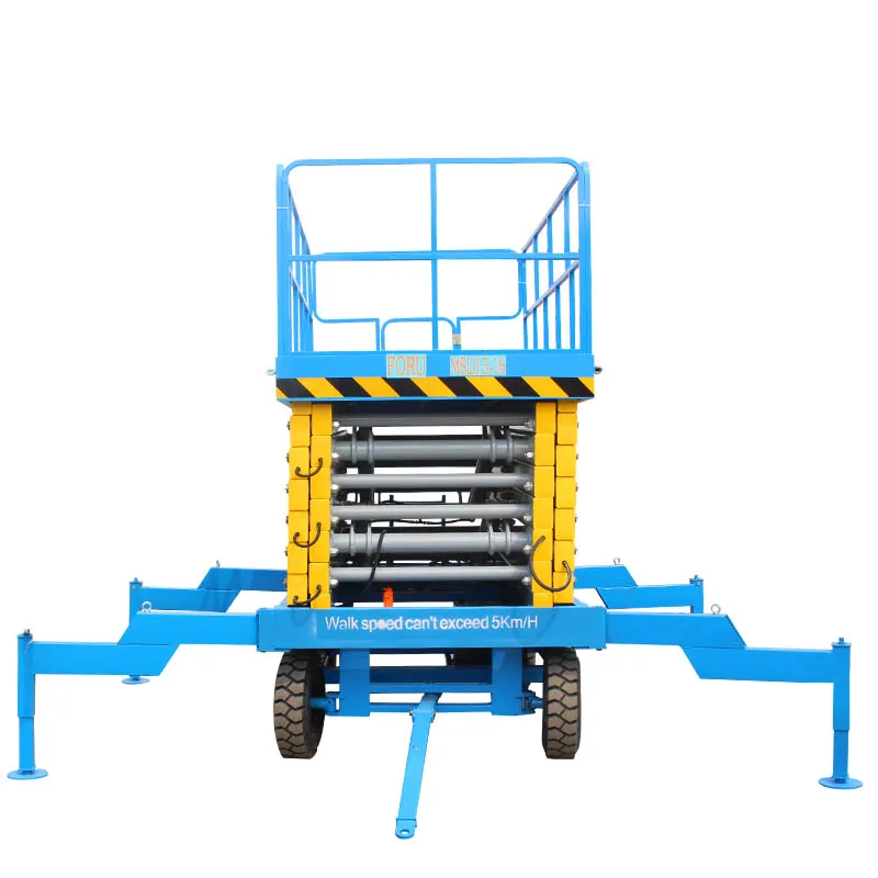 6-18 m мастерская передвижная Вертикальная платформа гидравлический scissor lift