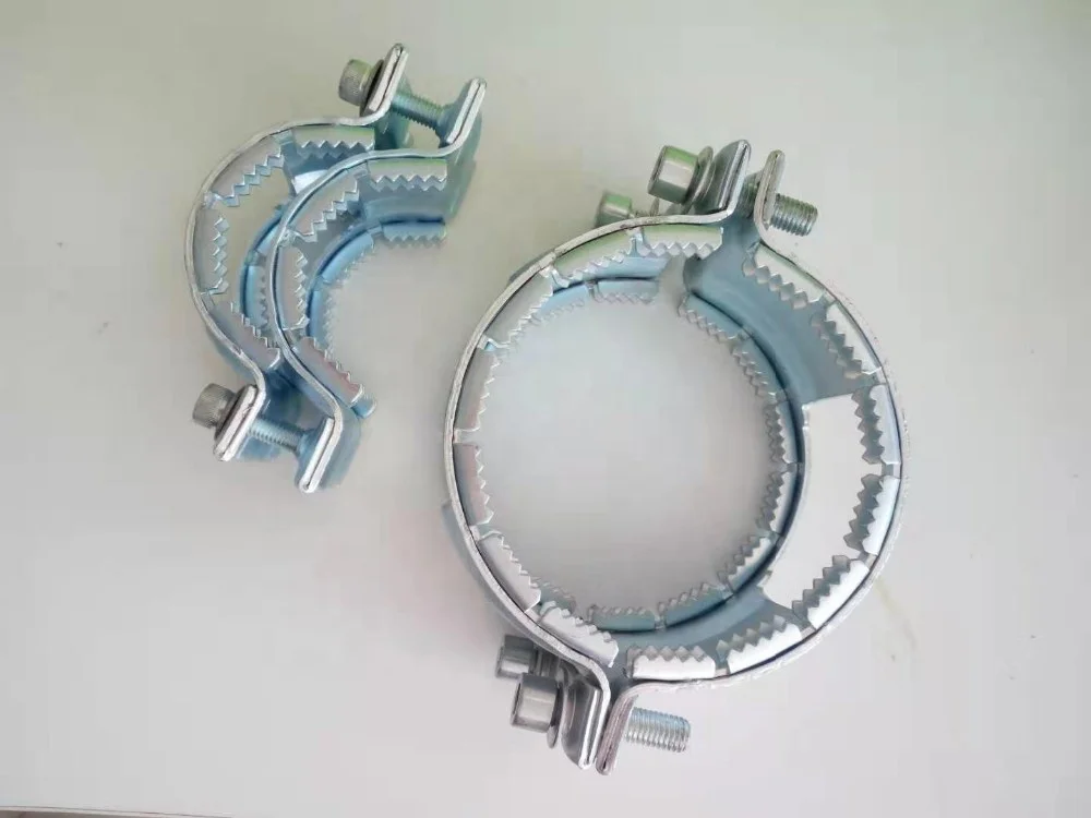 
SML EN877 cast iron pipe rapid coupling , pipe connector, kombi kralle clamp 