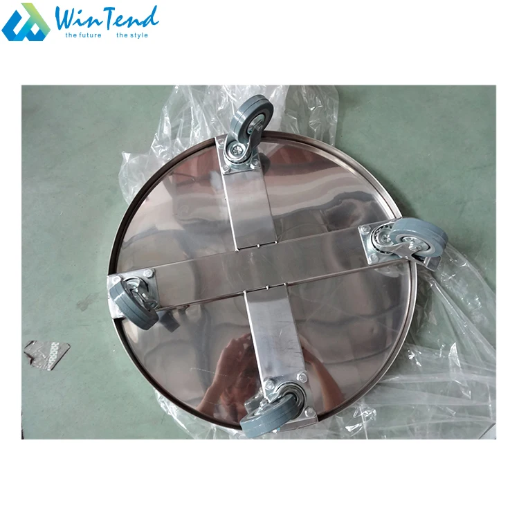 304 Stainless Steel Service Trolley 2024 New Style Catering Serving Trolley