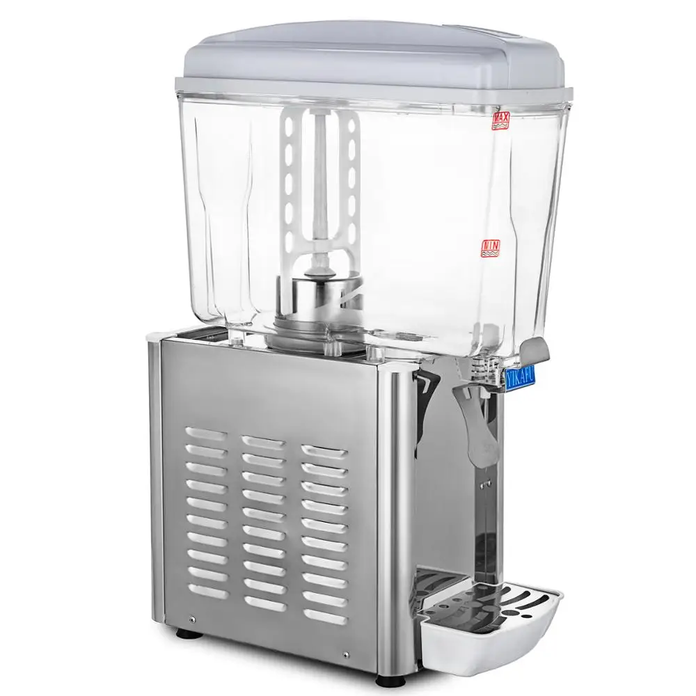 Commercial 18L 4.75Gal Hot Cold Drink Juice Dispenser Beverage Milk Juicer