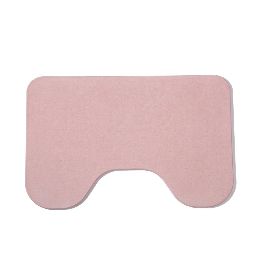 
Eco Friendly Diatomaceous Earth Anti Slip Toilet Mat 