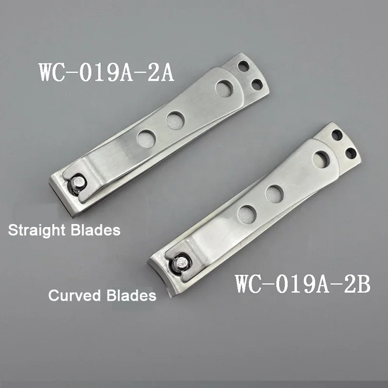 4.2mm Wide Jaw Opening Straight Curved Blades Edge Stainless Steel Finger and Toe nail Clipper Heavy Duty For Thick Nail