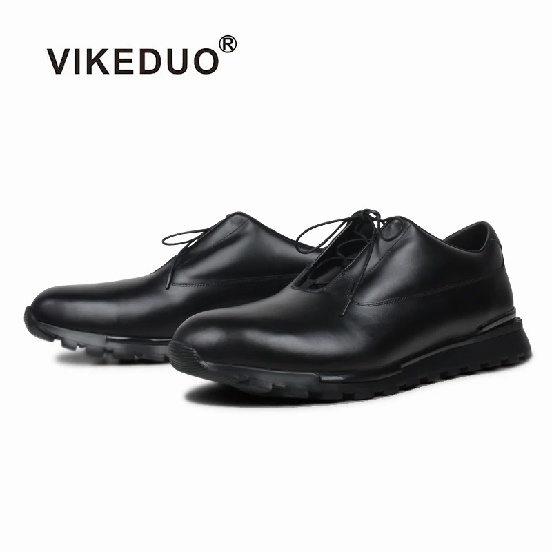 
 Vikeduo Официальный магазин мужской знаменитый Новый Популярный комфорт черная Повседневная индивидуальная модная обувь  