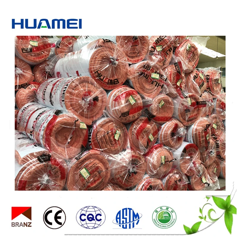 
Huamei Refractory Glass Wool With Product Line Orange Color Insulation Glass Wool 