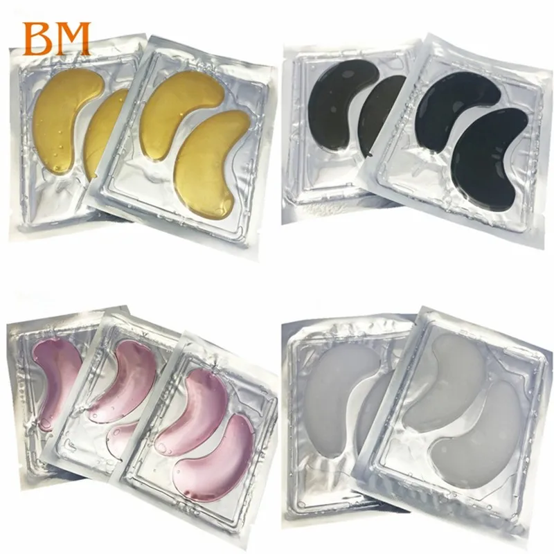 Natural Men and Women Eye pads Anti Aging Hydrating Eye Patches Collagen Solution 24K Gold Eye Mask
