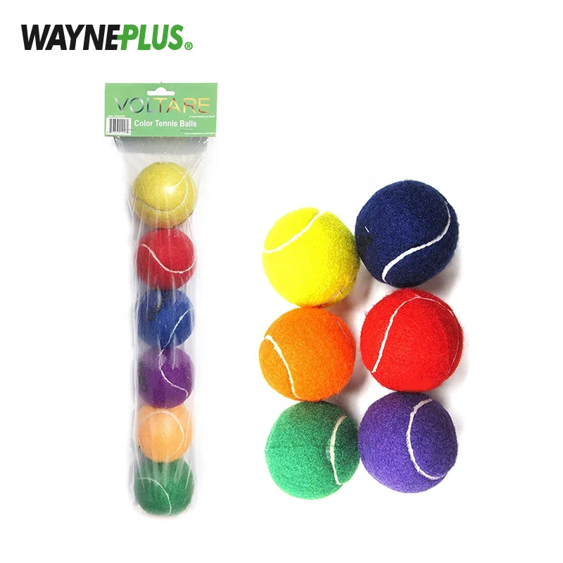 
Custom Logo High Quality Pink Tennis Ball 