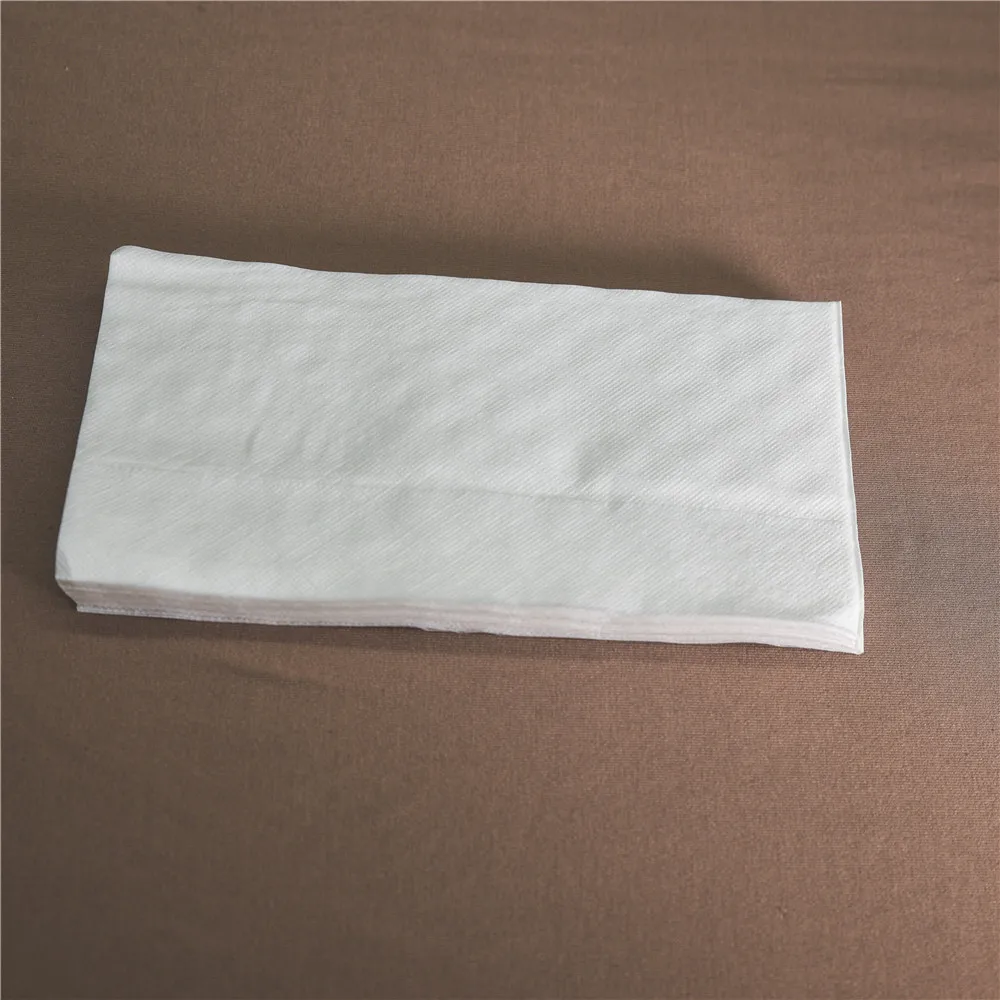 
Wholesale Tall Fold Napkins 1ply White Virgin 