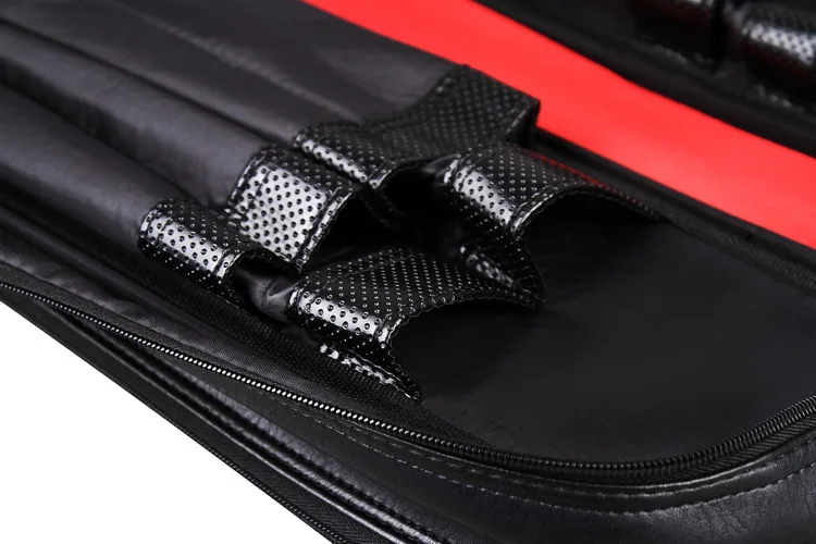 Peri leather PBL 4X8 soft billiard cue case with small pockets