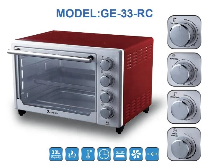 33L Convection and Rotisserie Function Electric Oven Toaster Oven GE-33-RC