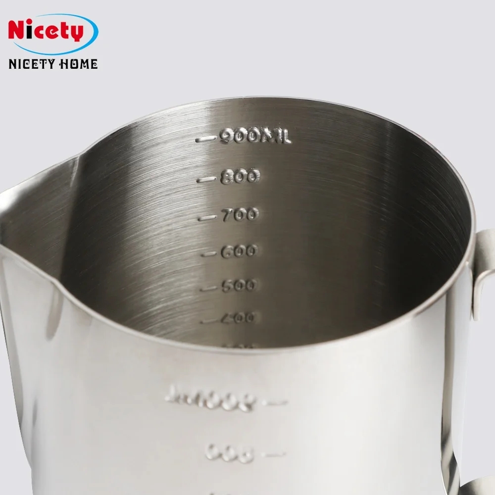 
High Demand Frothing Pitcher Stainless Steel Milk Pitcher Latte Art Jug for coffee 