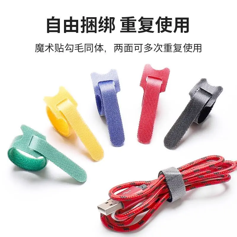 High quantity Nylon Hook and Loop Cable Ties