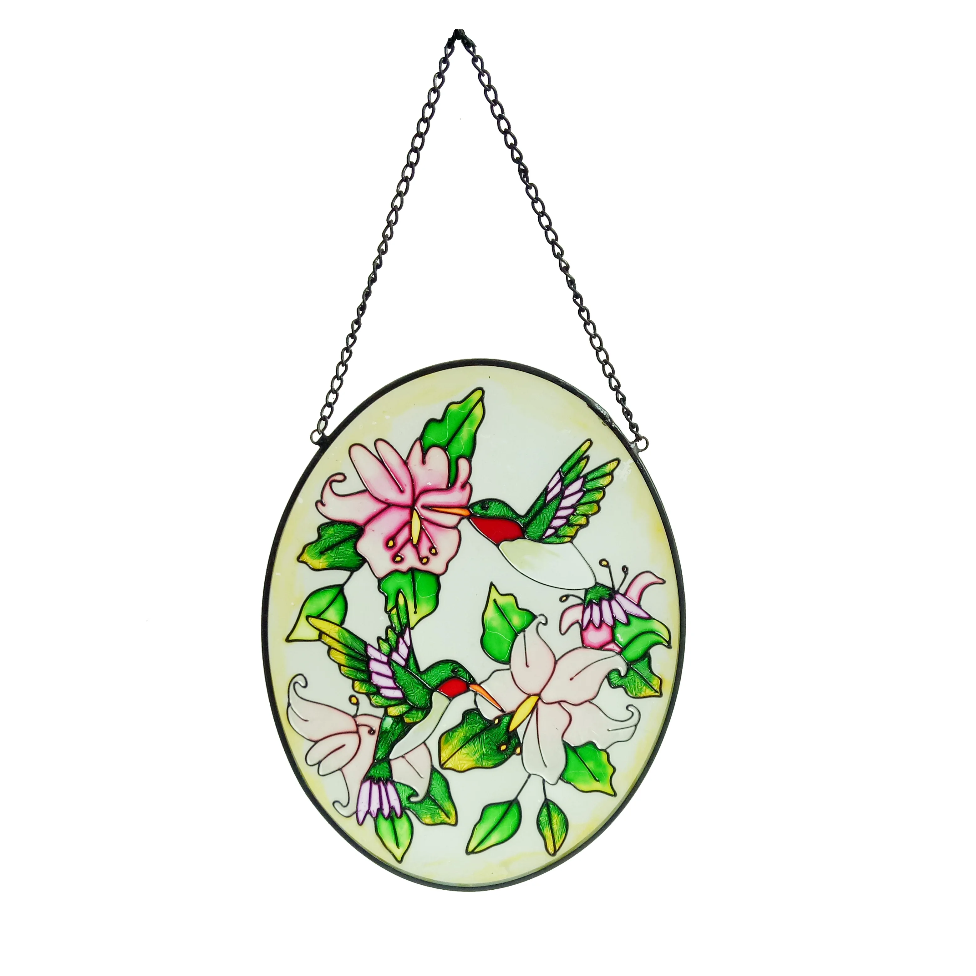 Home Decor Bird Suncatcher Suncatcher Hanging Suncatcher Painting Glass Wall Hanging Stained Glass Customized CE ISO9001 600pcs