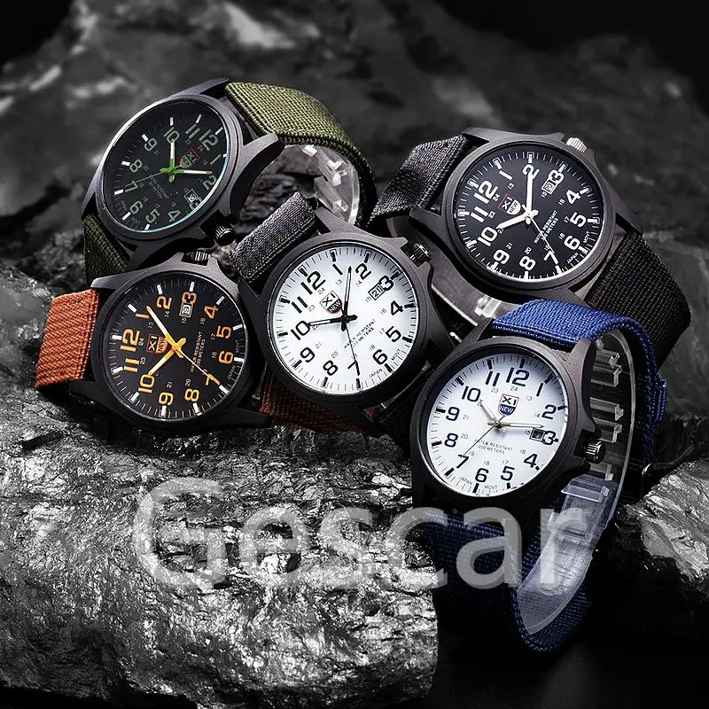 
XINEW-2228 hot sale high quality nylon belt sport casual xinew wrist watch for man 