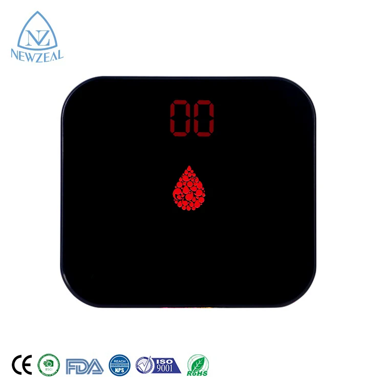 Newest Colorful 180kg Tempered Glass Personal Body Weight Dialysis Floor Scale