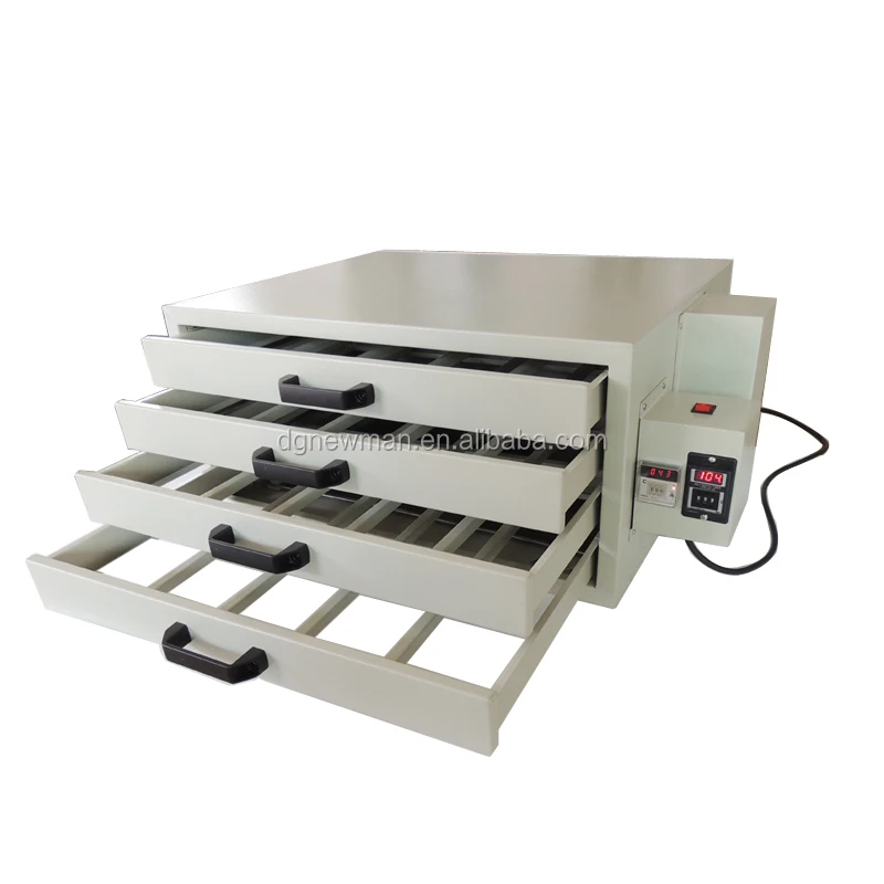 manual 4 color 1 station screen printing machine