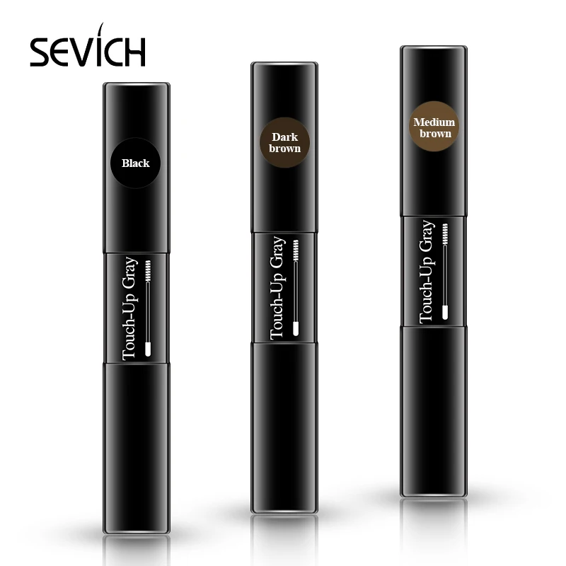 Sevich Temporary Hair Color Dye Hair Touch Up Gray for Cover of Gray Hair