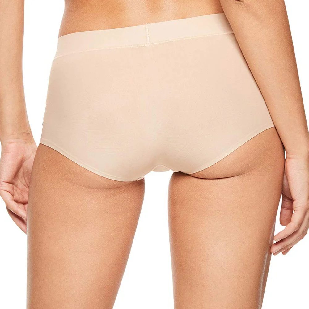 Transparent Sexy Plus Size Boyshorts Breathable Easy Care Women Invisible Stretchy Boyleg Panties