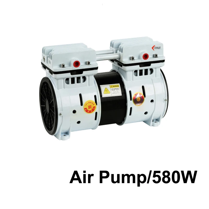 High pressure air compressor without oil mute