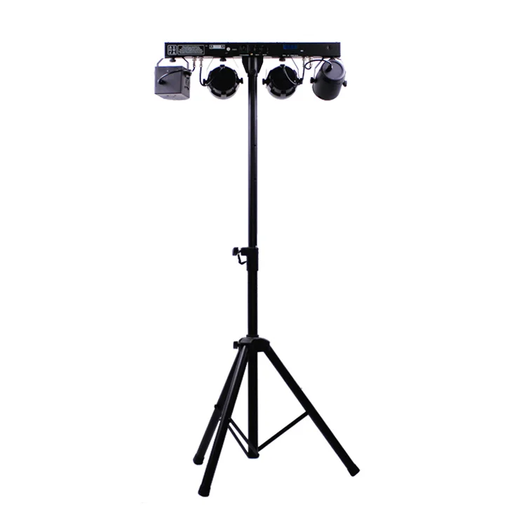 
Disco Party Used Remote Control 60W RGBW 4IN1 LED Spot Par Light Can Set 