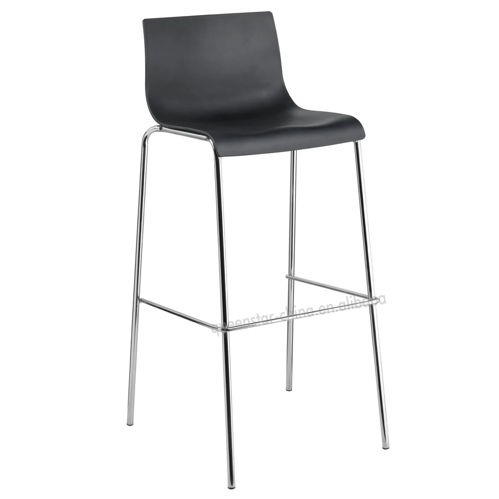 QS-STC04 Stackable high stool for kitchen high Bar chair counter stool stacking high plastic stool