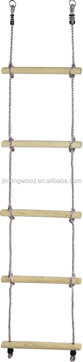 Деревянная лестница для скалолазания, Детская лестница для скалолазания, для игровой площадки
