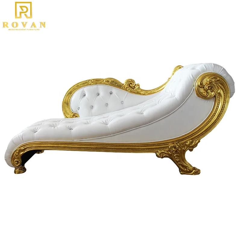 European Romantic royal luxury lounge sofa wedding throne chairs for bride and groom sofa chair