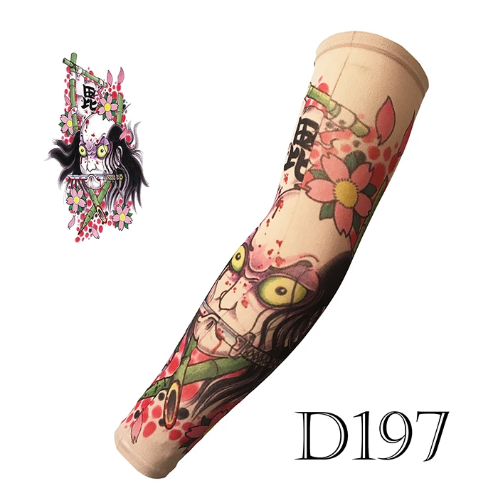 
Temporary Tattoo Sleeves Designs Body Arm Stockings Tatoo for Cool Men Women 