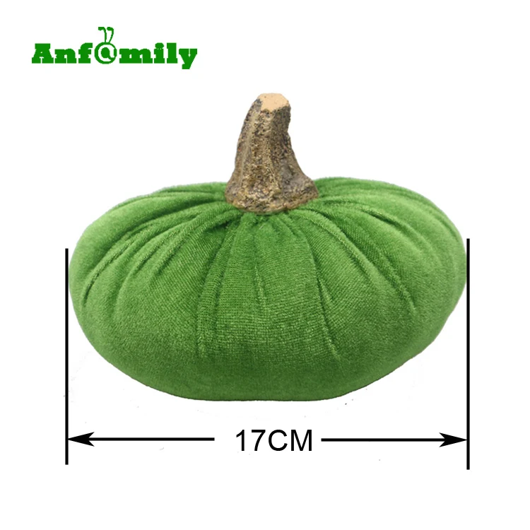 Wholesale velvet pumpkin For halloween decoration pumpkin