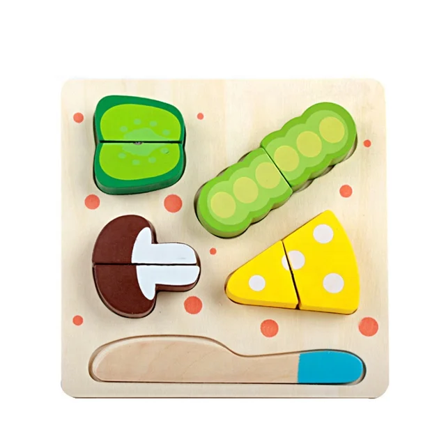 kids house kitchen pretend play vegetable fruit cutting toy