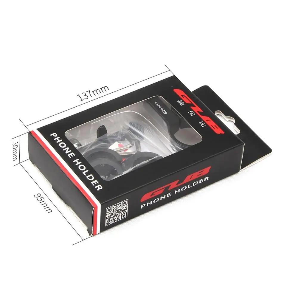 GUB PRO3 Universal lengthen bike cellphone holder compatible power bank and thick phone case cellphone mount