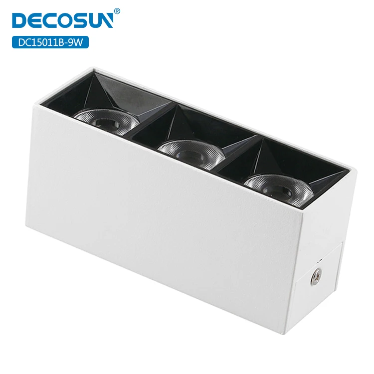 
Surface mounted led aluminum batten lighting L118 W42 H54 8w led cob linear light 
