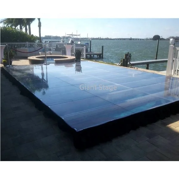 Easy Install Smart Aluminum Glass Acrylic Stage Platform for Sale