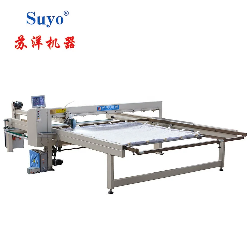 
DH25-2325 China Automatic Computerized Control Long Arm Quilting Sewing Machine Industrial 