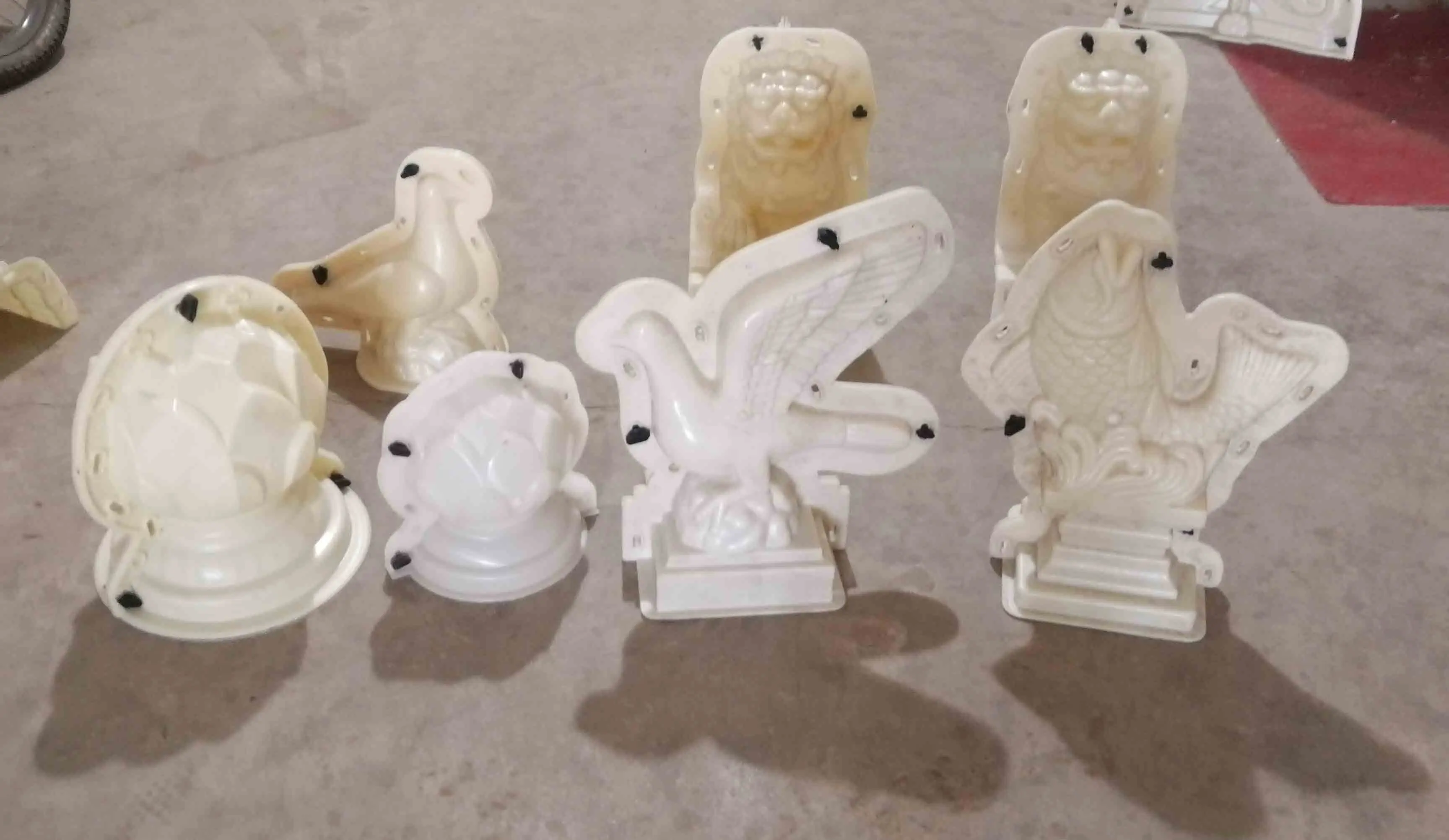 ABS High quality factory price low MOQ baluster decoration concrete ball molds