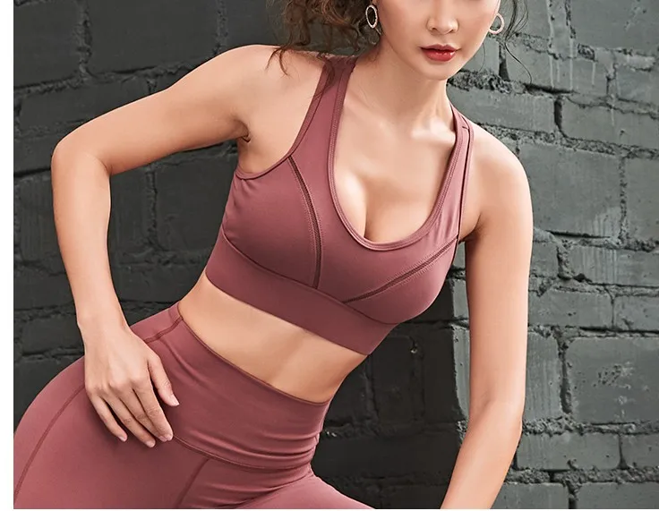 Newest Hot Sex Sale Fashion Sport Bra Wholesale Women Stylish Bra Yoga Workout Exercise Clothing