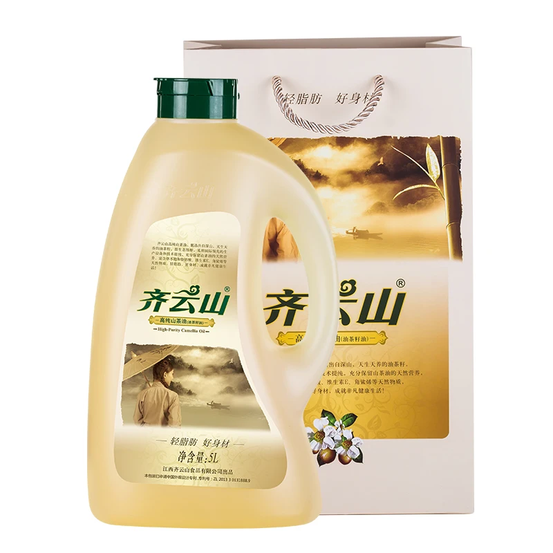 
100% organic brands virgin camellia cooking oil 