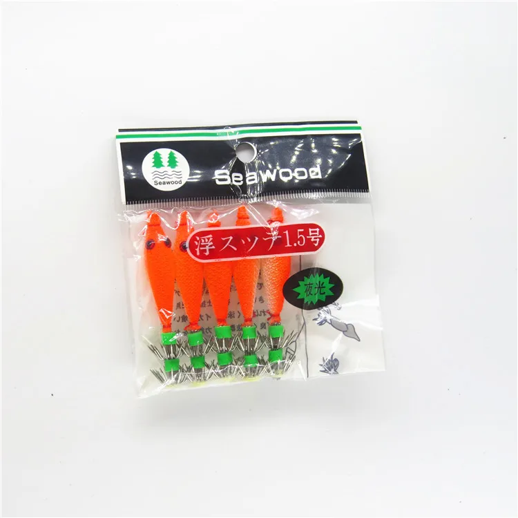 1,5 # яркие крючки для кальмаров из нержавеющей стали