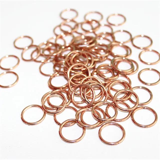 Copper Brazing Round Ring BCuP-2 Low Melting Point Copper Pipe and Copper Tube Welding Filler Metal Soldering Wire Rings