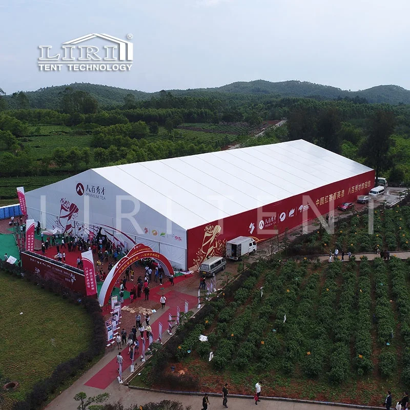 40x70m Large Size Span Outdoor PVC Exhibition Hall Tent for Sale Asia Manufacture