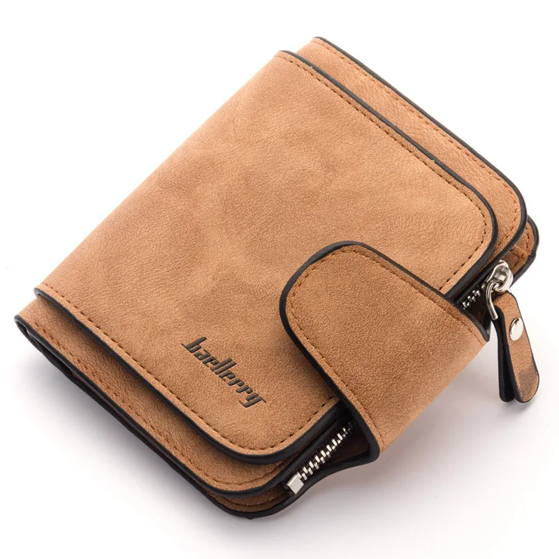 wallet travel vintage mini wallet leather card holder billetera para mujer baratas short Baellerry brand wallets for women