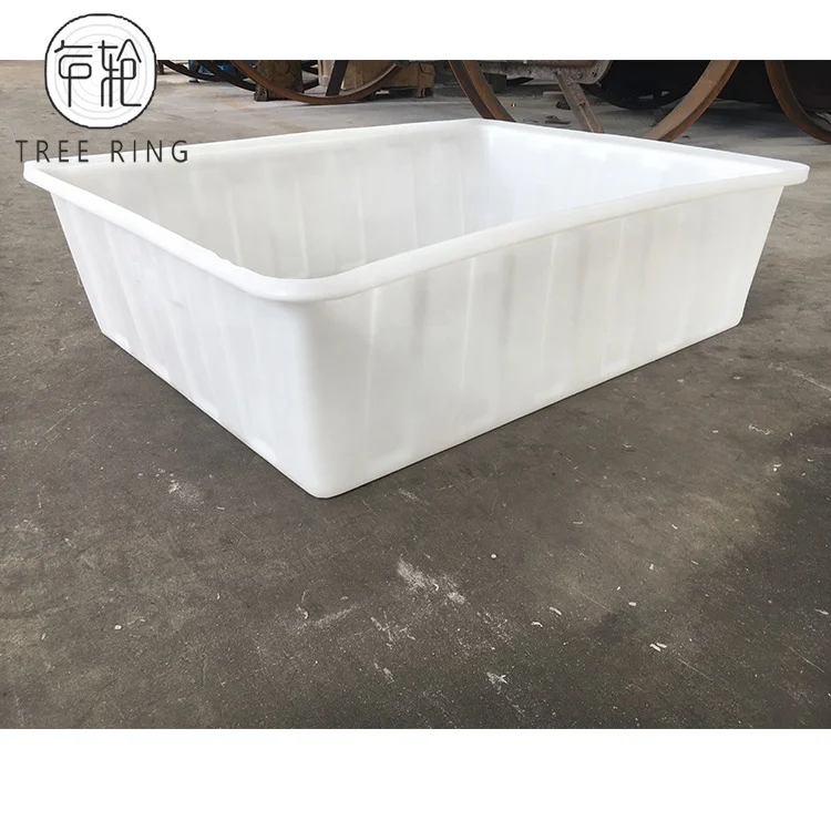 OEM Rotomolding food grade Poly Regrind Hydroponic Tank  300l 350L 380L 400L 500L rectangular Black