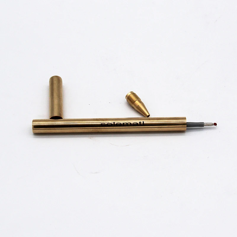 
Custom-made Gift Crafts Luxury Round Brass Metal Pen Stainless Steel Pen 