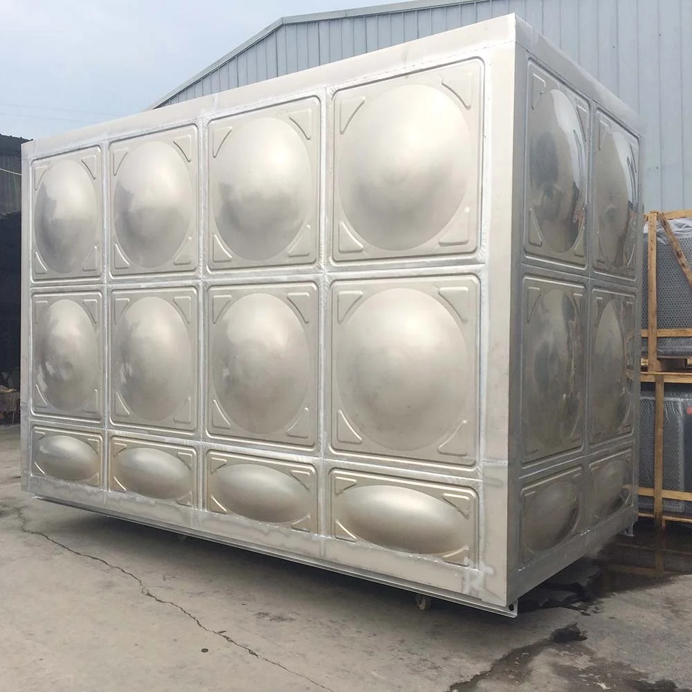 100 m3  500 m3 stainless steel welded panel water storage tank