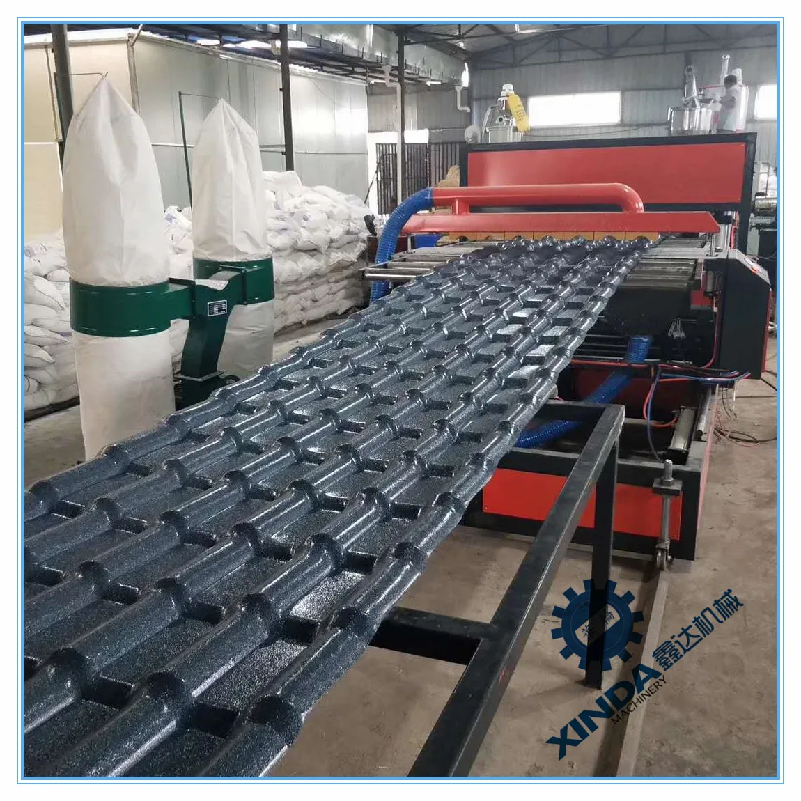 Высококачественное оборудование для экструдирования глазурованной плитки из ПВХ с сертификатом CE