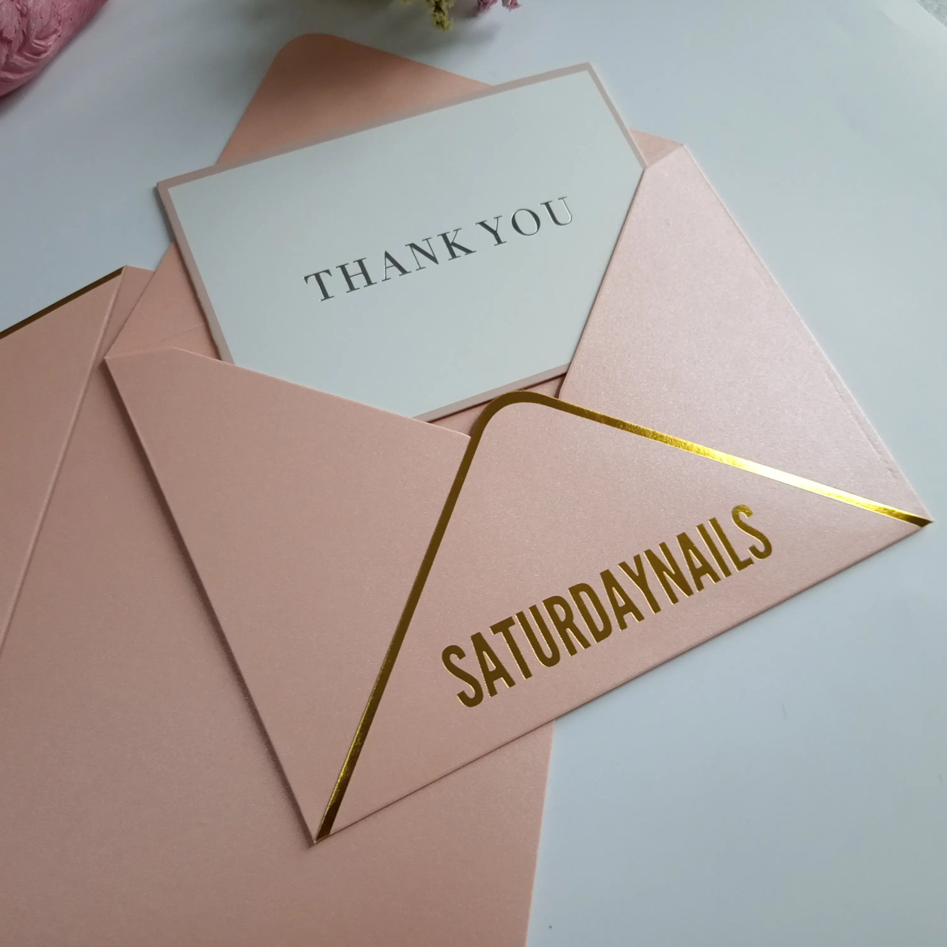 
Custom Printed Golden Black Sliver Fancy Paper Corrugated Elegant Gift Invitation Thick Envelope 