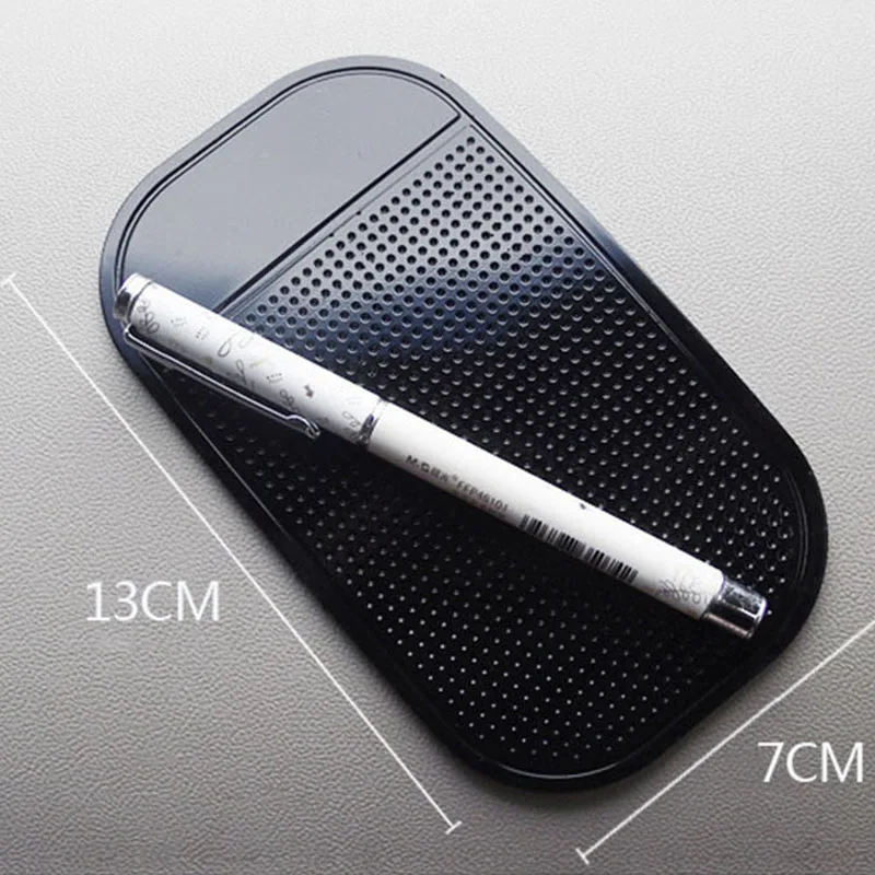 Car gadget anti slip mat auto interior dashboard phone coin gel pads fixed gel double sided car non-slip mat