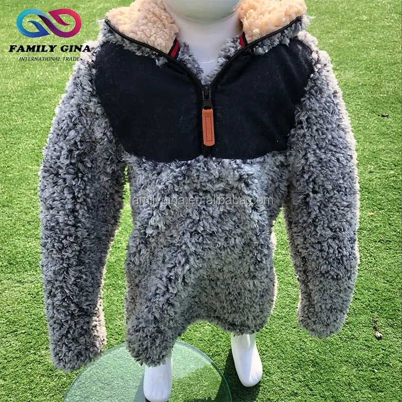 Monogrammed Fleece Kids True Grit Pullover