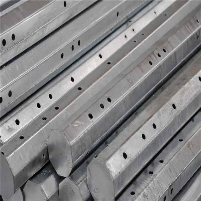 Оцинкованный стальной полюс мощностью 30 футов