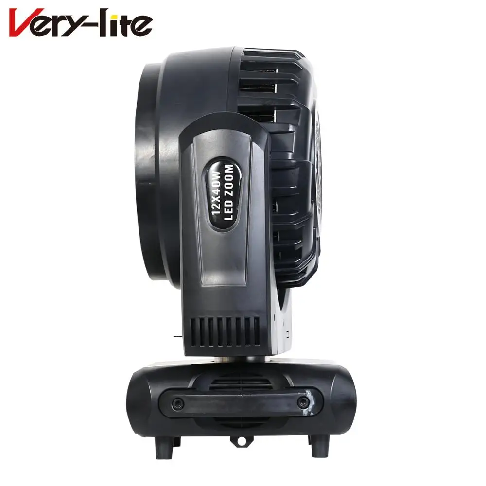 Verylite 12Pcs*40W Led Wash Zoom Moving Head Single control Stage Light