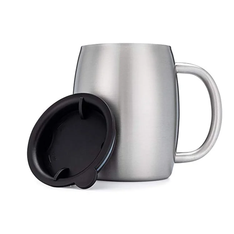 2021 hot selling 14oz  double wall stainless steel coffee mug travel , beer mug wholesale with lid for keeping coffee, beer